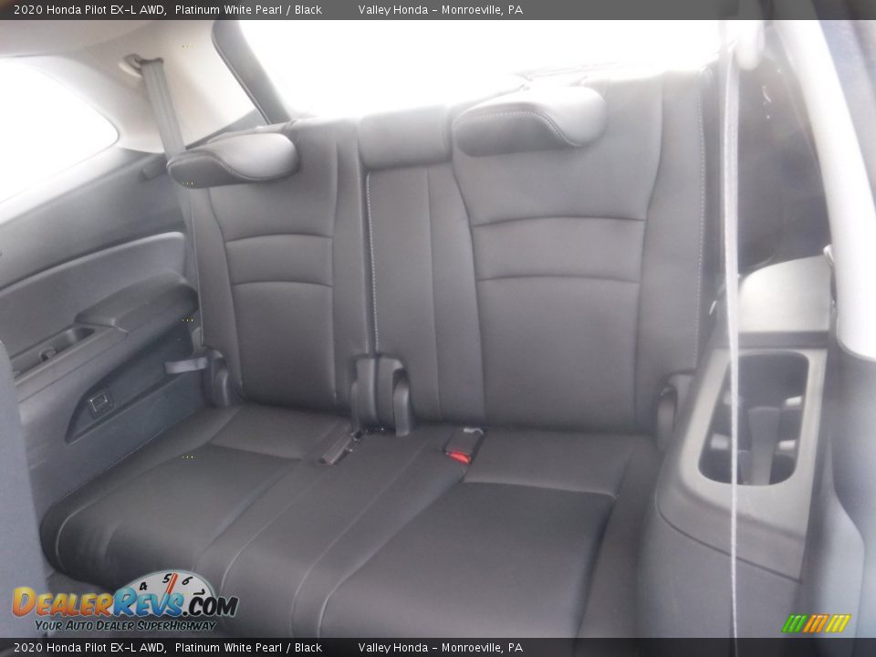 2020 Honda Pilot EX-L AWD Platinum White Pearl / Black Photo #30