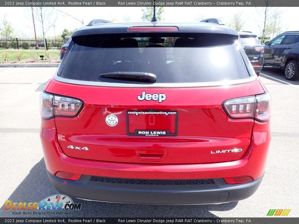 2023 Jeep Compass Limited 4x4 Redline Pearl / Black Photo #4