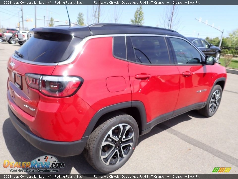 2023 Jeep Compass Limited 4x4 Redline Pearl / Black Photo #5