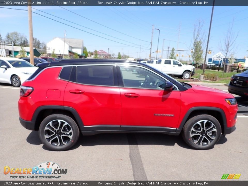 2023 Jeep Compass Limited 4x4 Redline Pearl / Black Photo #6