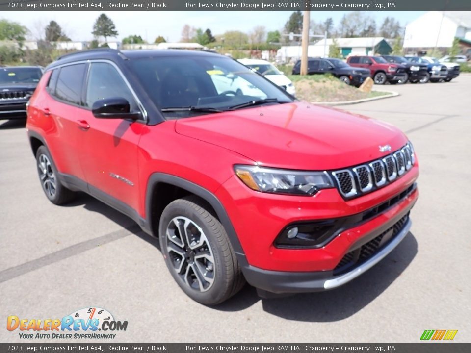 2023 Jeep Compass Limited 4x4 Redline Pearl / Black Photo #7