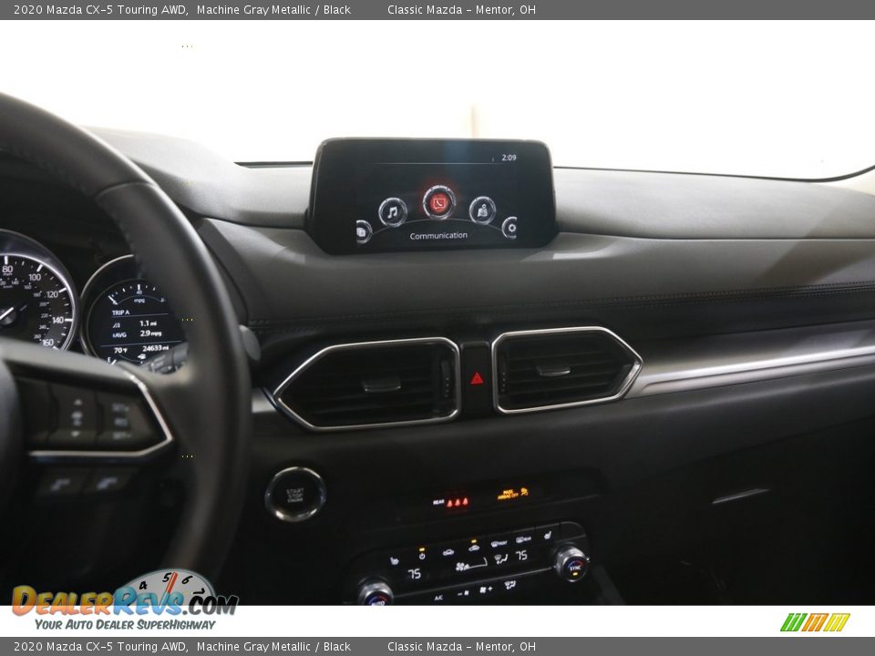 2020 Mazda CX-5 Touring AWD Machine Gray Metallic / Black Photo #9