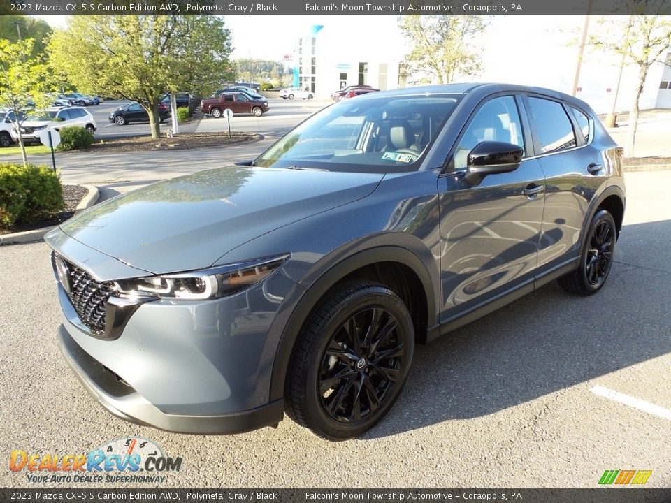 2023 Mazda CX-5 S Carbon Edition AWD Polymetal Gray / Black Photo #7