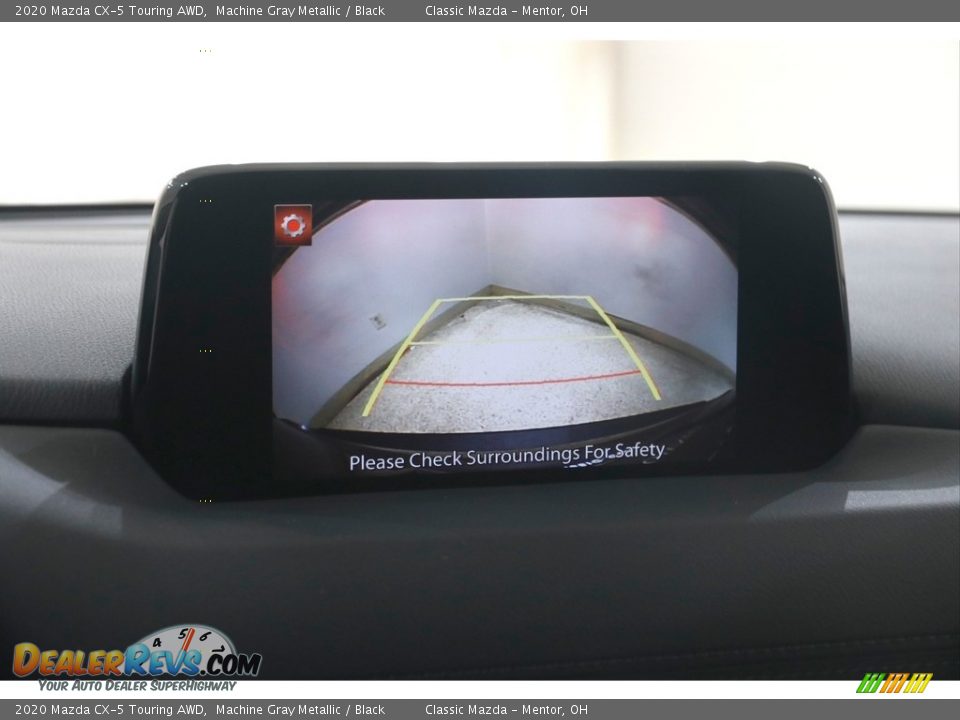 2020 Mazda CX-5 Touring AWD Machine Gray Metallic / Black Photo #12