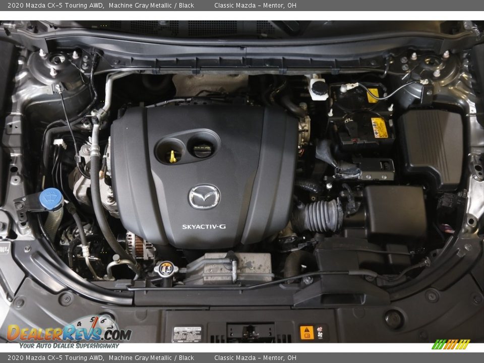 2020 Mazda CX-5 Touring AWD Machine Gray Metallic / Black Photo #19