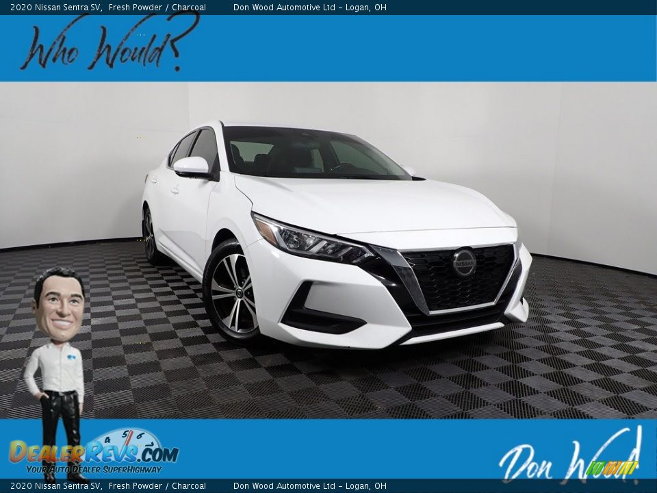 2020 Nissan Sentra SV Fresh Powder / Charcoal Photo #1