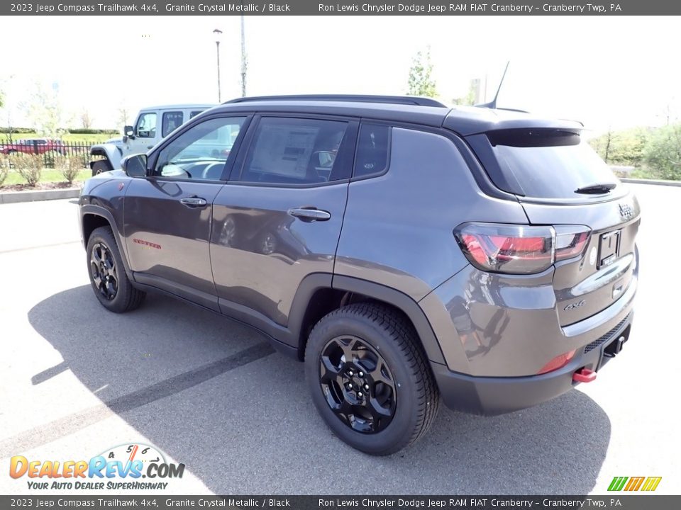 2023 Jeep Compass Trailhawk 4x4 Granite Crystal Metallic / Black Photo #3