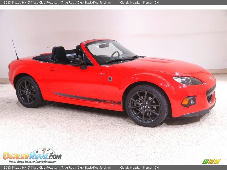 True Red 2013 Mazda MX-5 Miata Club Roadster Photo #1