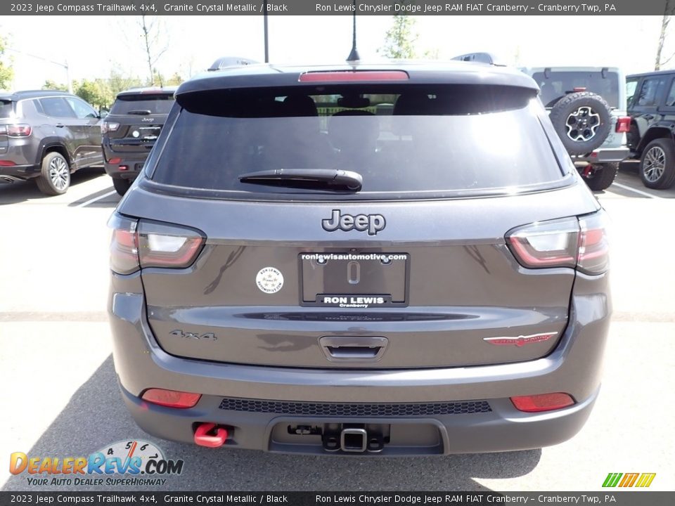 2023 Jeep Compass Trailhawk 4x4 Granite Crystal Metallic / Black Photo #4