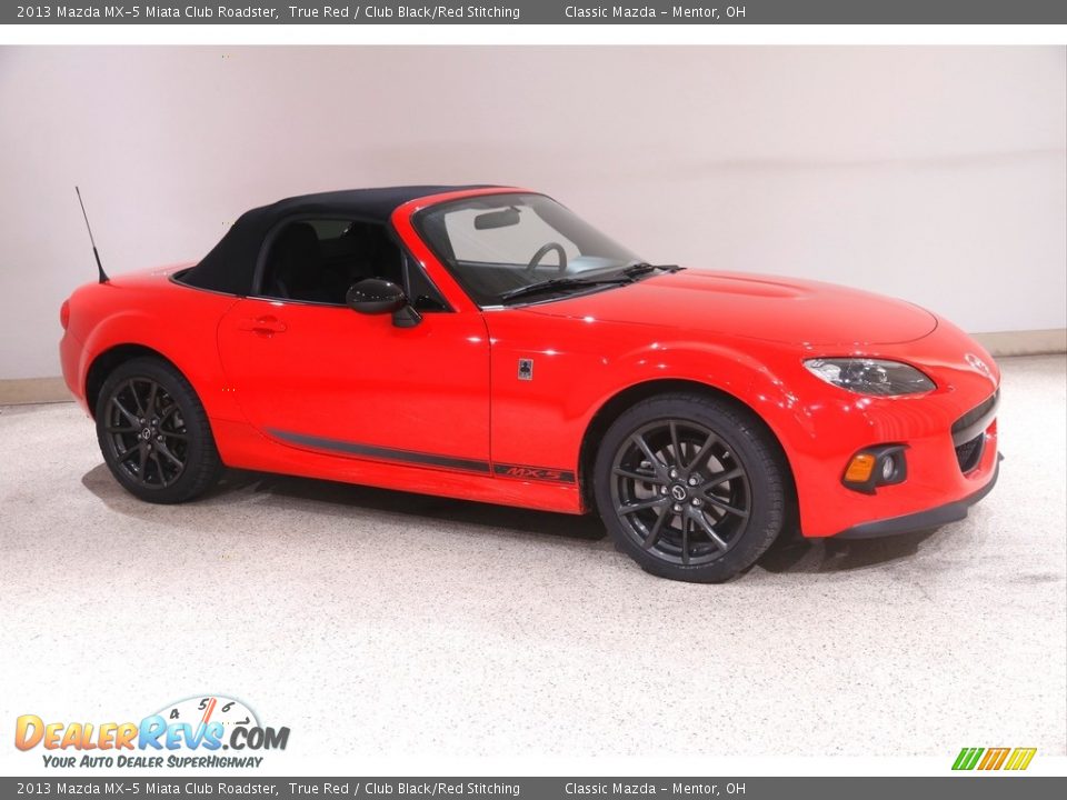 True Red 2013 Mazda MX-5 Miata Club Roadster Photo #2