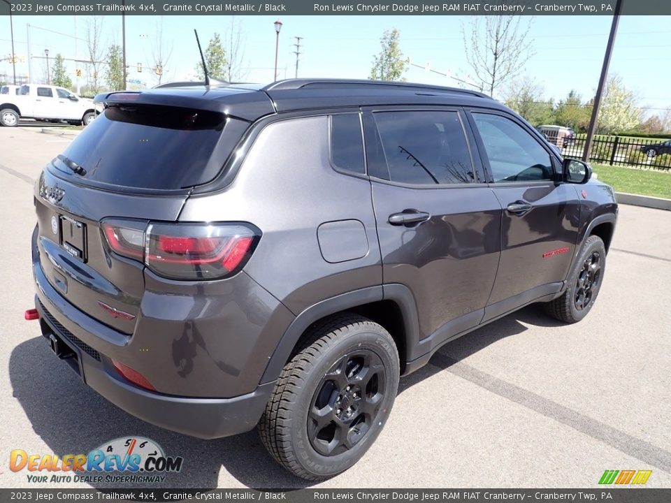 2023 Jeep Compass Trailhawk 4x4 Granite Crystal Metallic / Black Photo #5