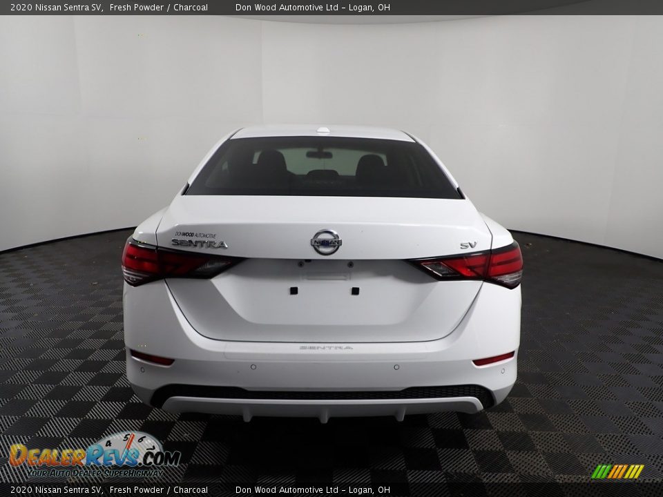 2020 Nissan Sentra SV Fresh Powder / Charcoal Photo #7