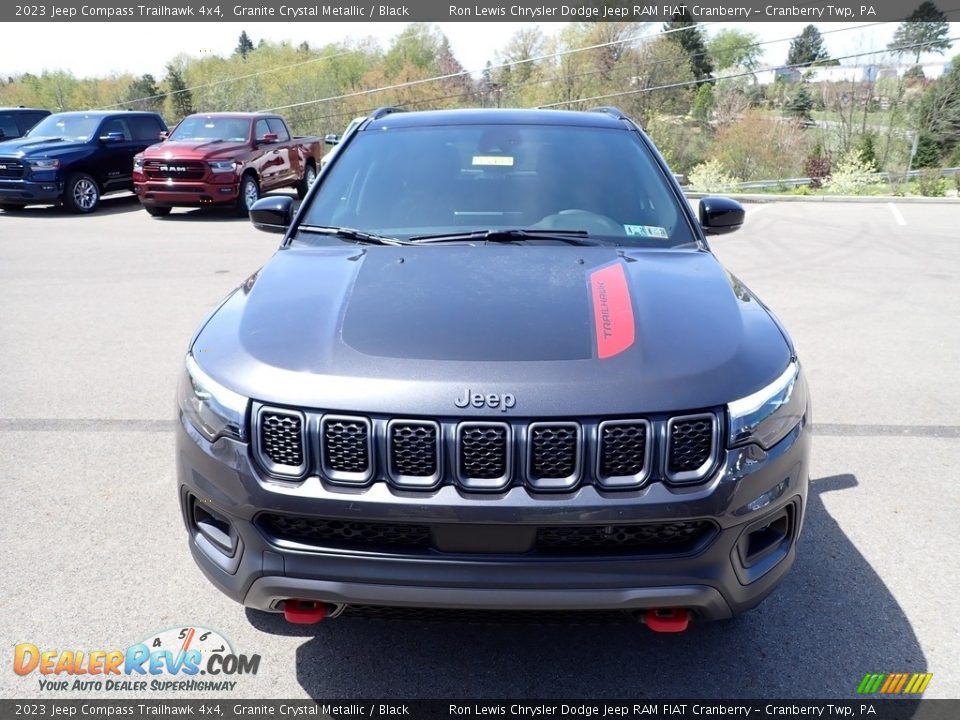 2023 Jeep Compass Trailhawk 4x4 Granite Crystal Metallic / Black Photo #8