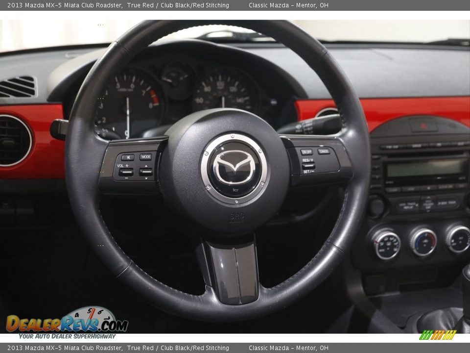 2013 Mazda MX-5 Miata Club Roadster Steering Wheel Photo #8