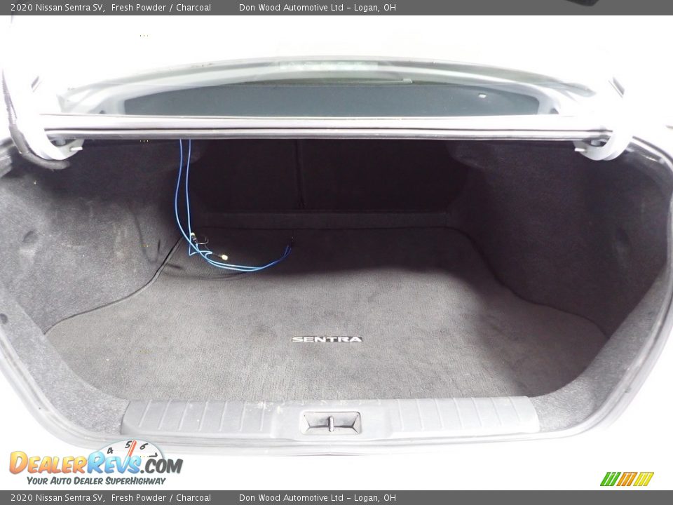 2020 Nissan Sentra SV Fresh Powder / Charcoal Photo #9