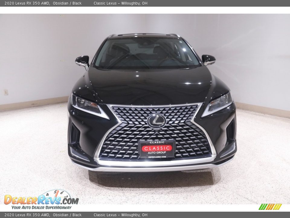 2020 Lexus RX 350 AWD Obsidian / Black Photo #2