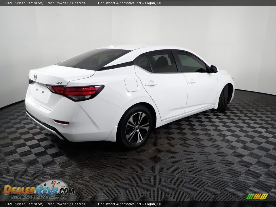 2020 Nissan Sentra SV Fresh Powder / Charcoal Photo #10