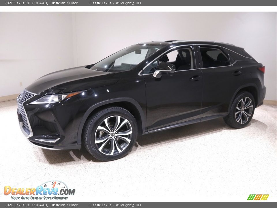 2020 Lexus RX 350 AWD Obsidian / Black Photo #3