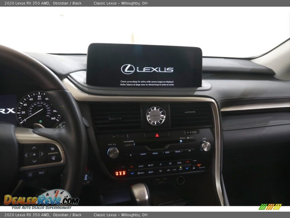 2020 Lexus RX 350 AWD Obsidian / Black Photo #9