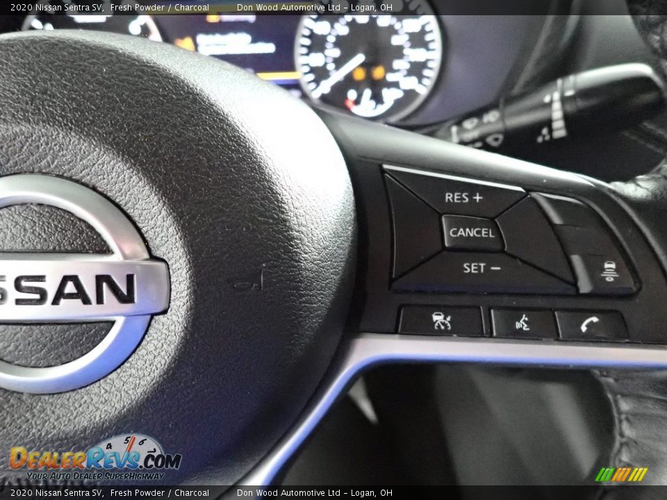 2020 Nissan Sentra SV Fresh Powder / Charcoal Photo #16