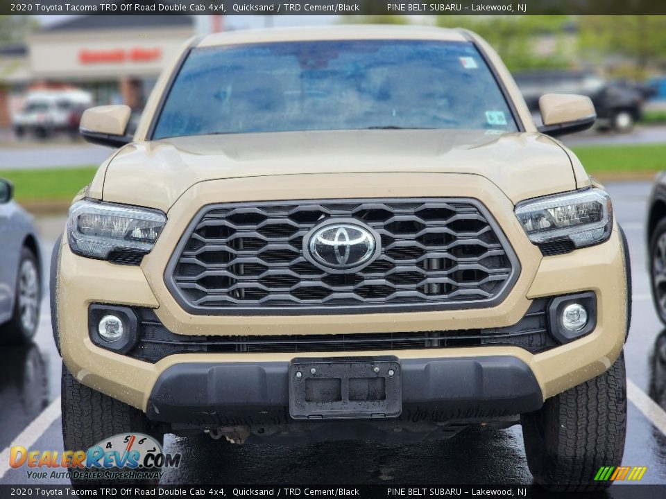2020 Toyota Tacoma TRD Off Road Double Cab 4x4 Quicksand / TRD Cement/Black Photo #2