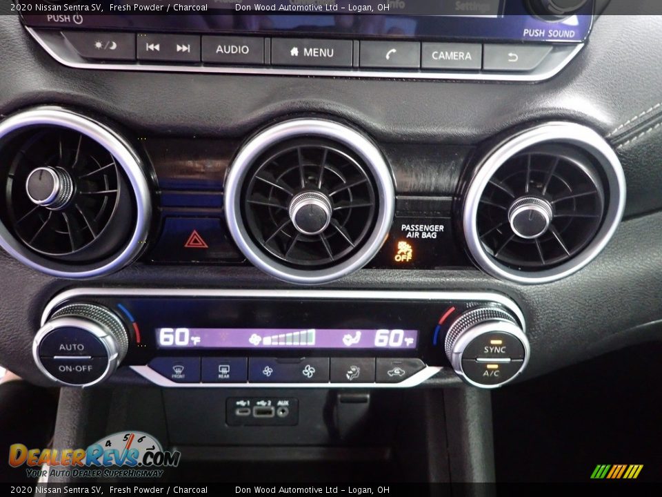 2020 Nissan Sentra SV Fresh Powder / Charcoal Photo #17