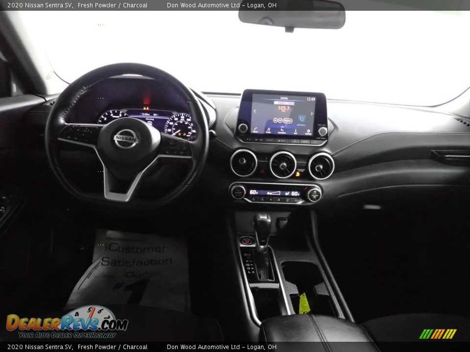 2020 Nissan Sentra SV Fresh Powder / Charcoal Photo #22