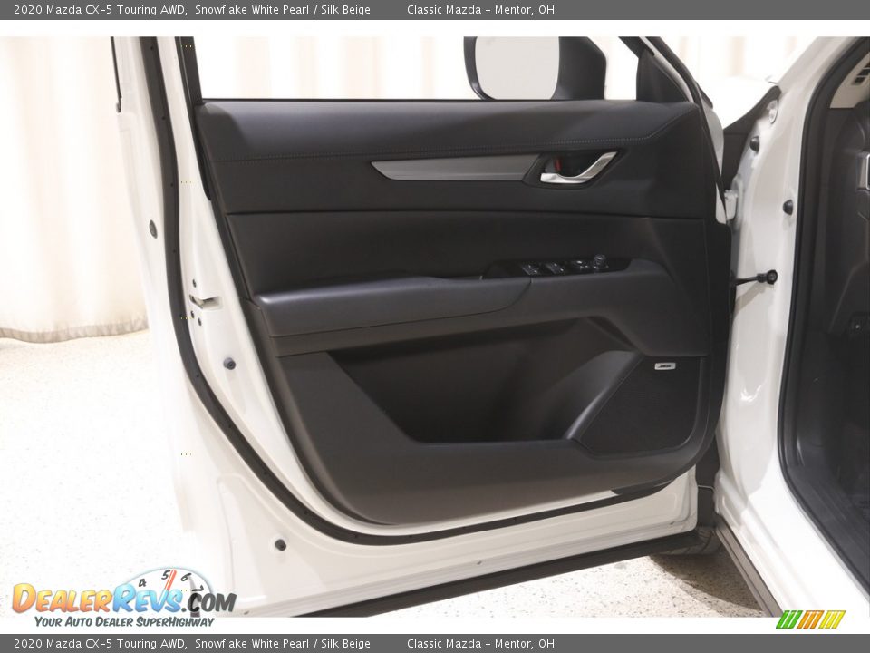 2020 Mazda CX-5 Touring AWD Snowflake White Pearl / Silk Beige Photo #4