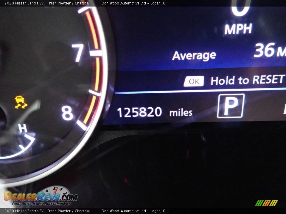 2020 Nissan Sentra SV Fresh Powder / Charcoal Photo #28