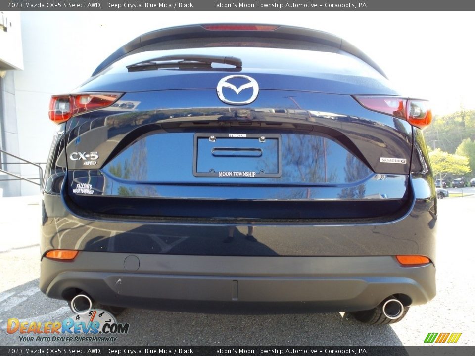 2023 Mazda CX-5 S Select AWD Deep Crystal Blue Mica / Black Photo #3