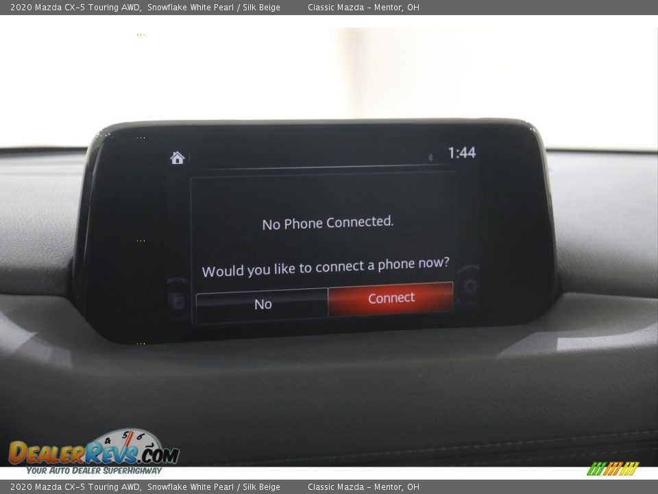 2020 Mazda CX-5 Touring AWD Snowflake White Pearl / Silk Beige Photo #10