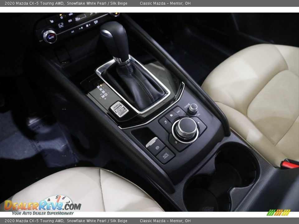 2020 Mazda CX-5 Touring AWD Snowflake White Pearl / Silk Beige Photo #14