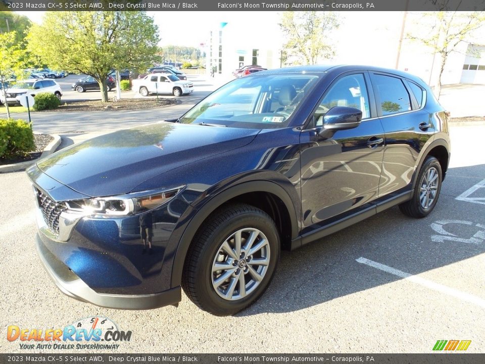 2023 Mazda CX-5 S Select AWD Deep Crystal Blue Mica / Black Photo #7