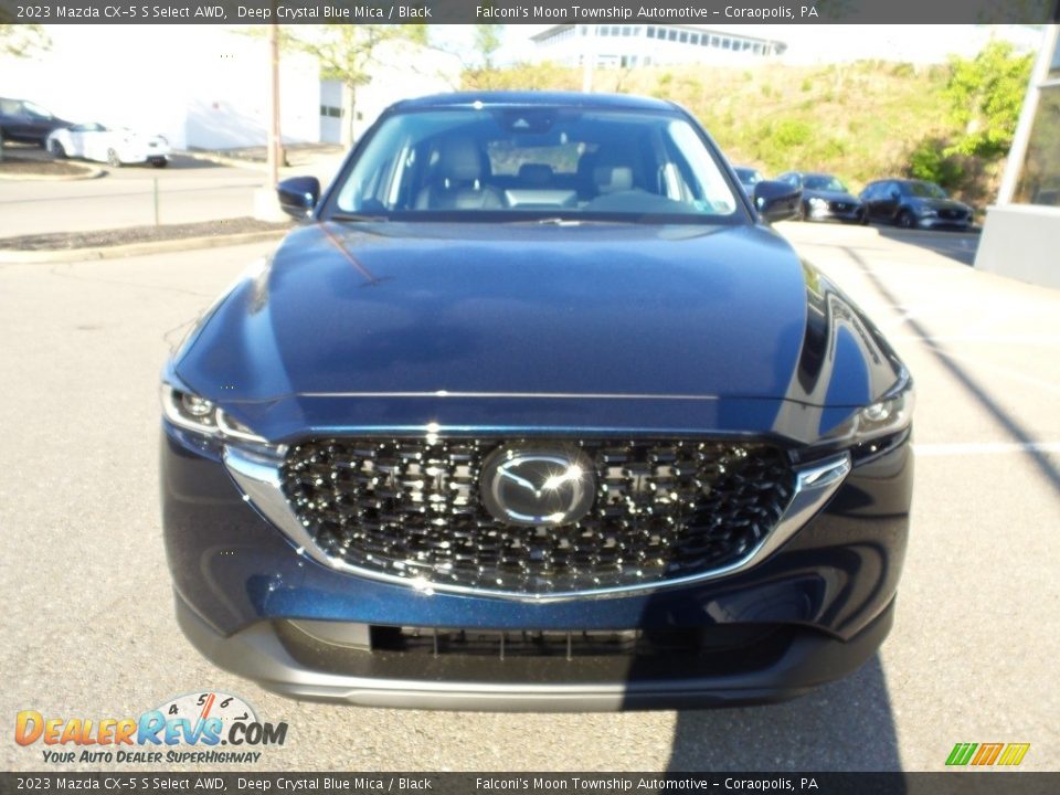 2023 Mazda CX-5 S Select AWD Deep Crystal Blue Mica / Black Photo #8