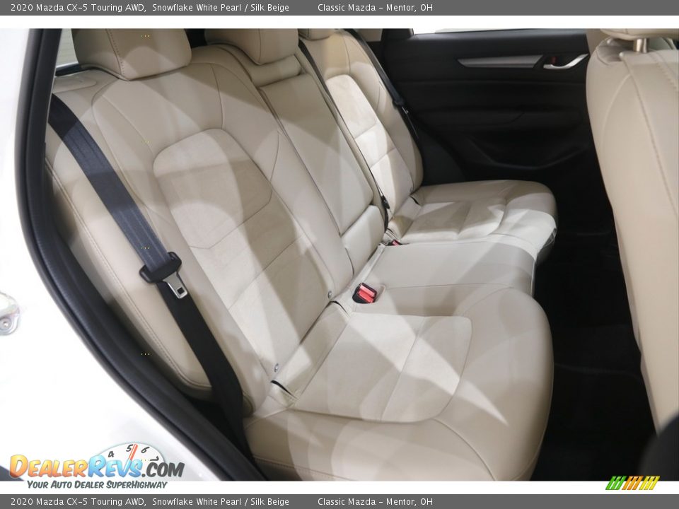 2020 Mazda CX-5 Touring AWD Snowflake White Pearl / Silk Beige Photo #16
