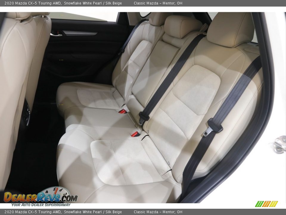 2020 Mazda CX-5 Touring AWD Snowflake White Pearl / Silk Beige Photo #17
