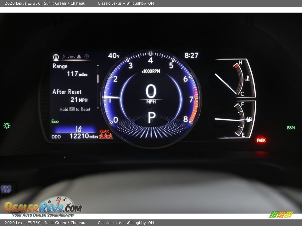 2020 Lexus ES 350 Gauges Photo #8