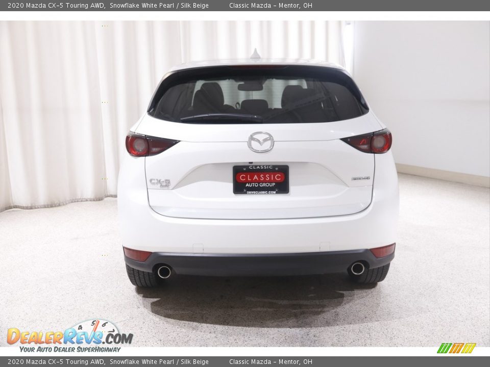 2020 Mazda CX-5 Touring AWD Snowflake White Pearl / Silk Beige Photo #18