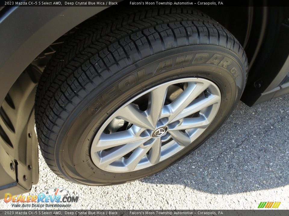 2023 Mazda CX-5 S Select AWD Deep Crystal Blue Mica / Black Photo #10