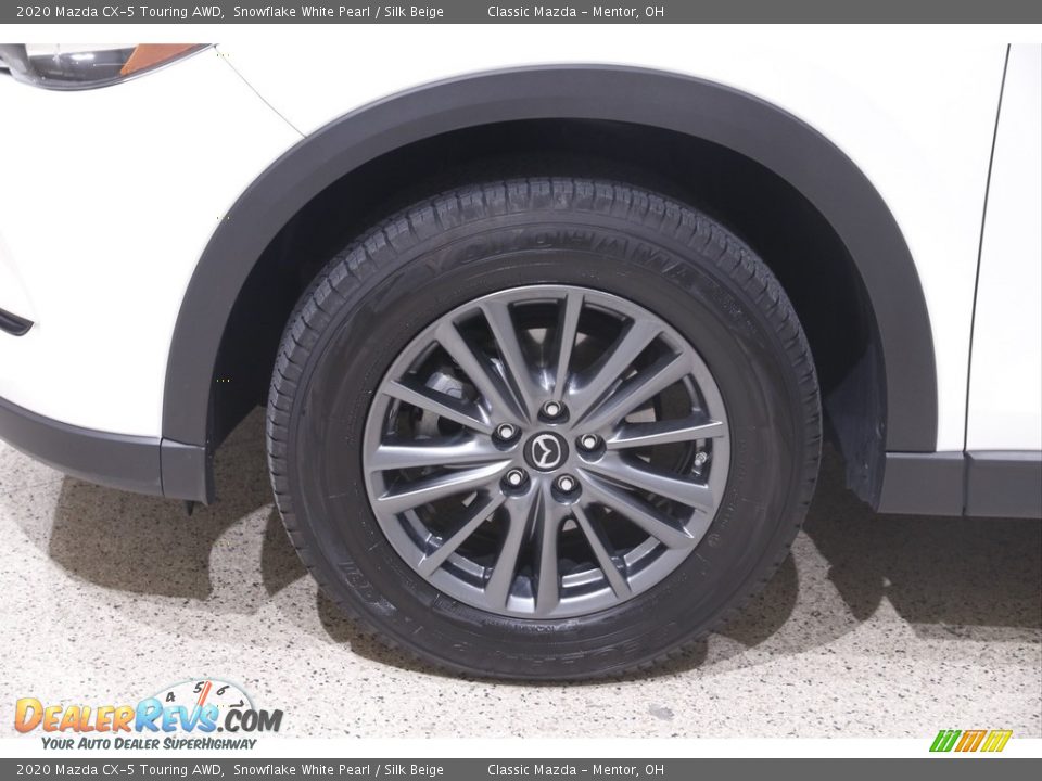 2020 Mazda CX-5 Touring AWD Snowflake White Pearl / Silk Beige Photo #20