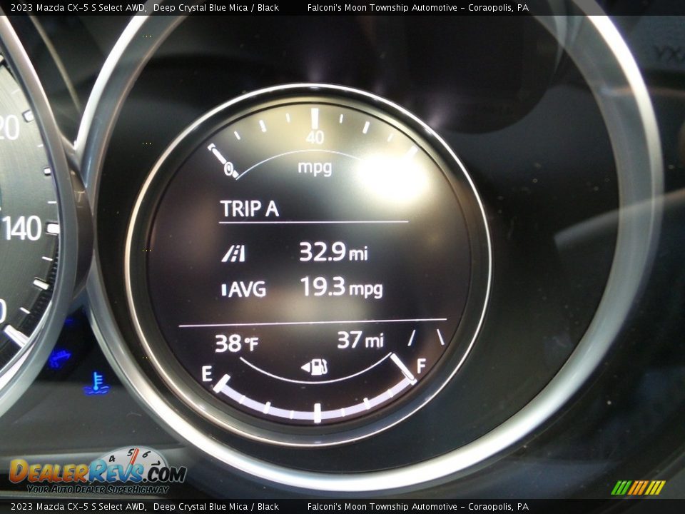 2023 Mazda CX-5 S Select AWD Deep Crystal Blue Mica / Black Photo #19