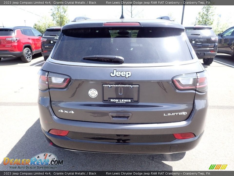 2023 Jeep Compass Limited 4x4 Granite Crystal Metallic / Black Photo #4