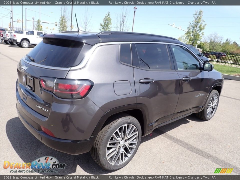 2023 Jeep Compass Limited 4x4 Granite Crystal Metallic / Black Photo #5