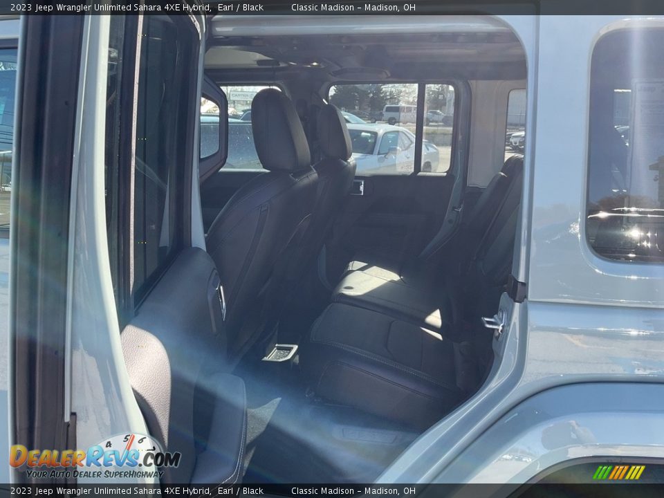 2023 Jeep Wrangler Unlimited Sahara 4XE Hybrid Earl / Black Photo #3