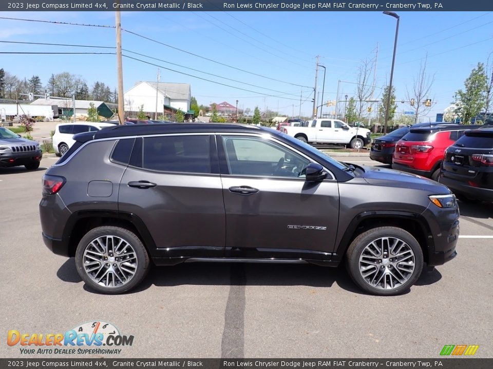 2023 Jeep Compass Limited 4x4 Granite Crystal Metallic / Black Photo #6