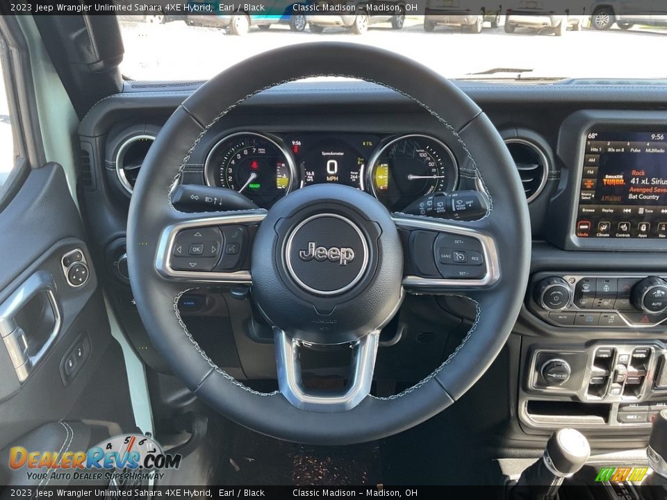 2023 Jeep Wrangler Unlimited Sahara 4XE Hybrid Earl / Black Photo #5