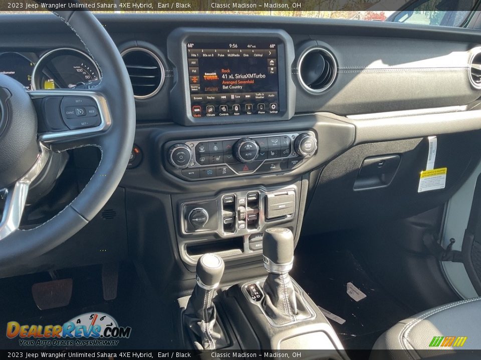 2023 Jeep Wrangler Unlimited Sahara 4XE Hybrid Earl / Black Photo #6