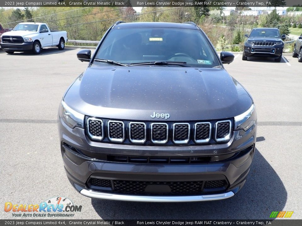 2023 Jeep Compass Limited 4x4 Granite Crystal Metallic / Black Photo #8