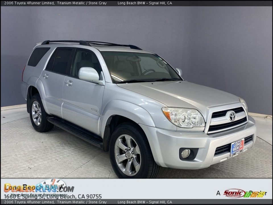 2006 Toyota 4Runner Limited Titanium Metallic / Stone Gray Photo #1