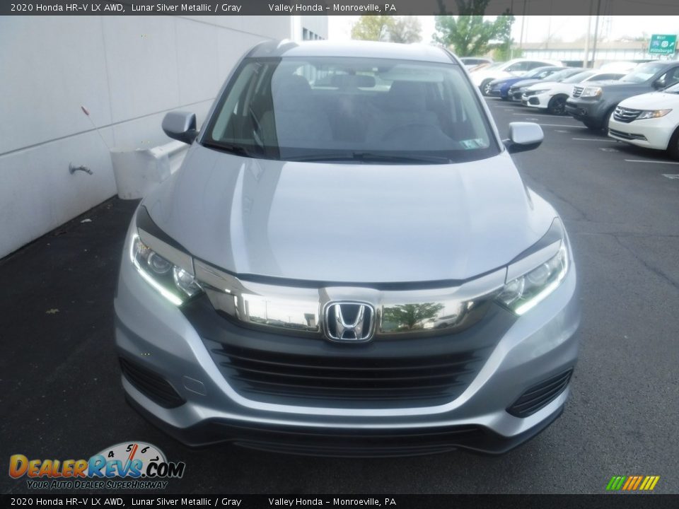 2020 Honda HR-V LX AWD Lunar Silver Metallic / Gray Photo #4